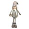 Northlight 26" Gray and Brown Standing Nordic Boy Christmas Tabletop Figure